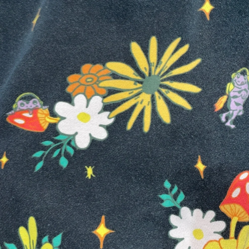 Nike Sportswear Club Fleece Pants Outer Space Print Soft Joggers Black - Picture 10 of 10